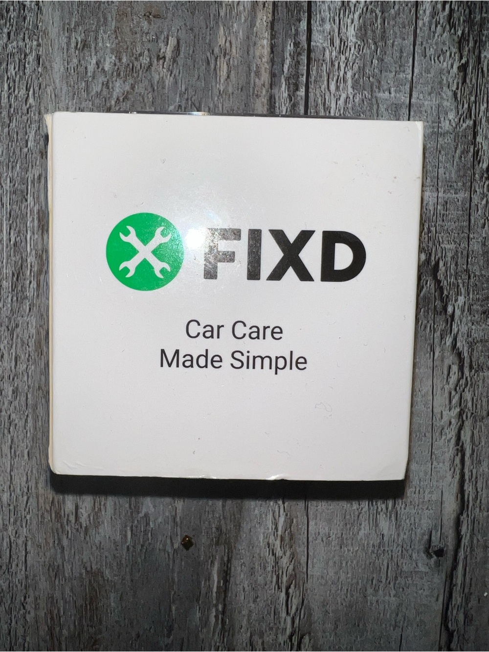 Vehicle Diagnostic Sensor - White with Green Logo
